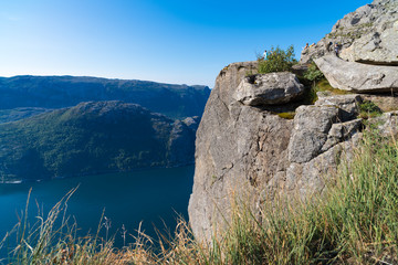 Wall Mural - pulpit rock in Norway