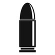 Bullet icon. Simple illustration of bullet vector icon for web design isolated on white background