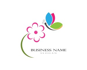  Beauty Butterfly Logo Template Vector icon design
