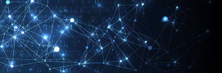 technology background. big data concept. vector illustration.