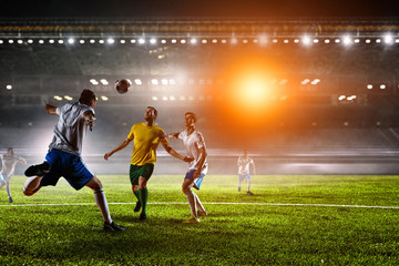 Wall Mural - Soccer theme - hottest match moments