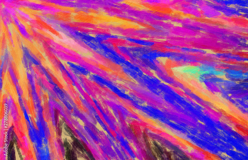 Abstract Design Pattern For Decor Textile And Fabric
