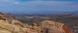 Fototapeta Natura - Las Vegas View from Red Rock Canyon