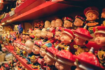 China travel, miniature toys of china