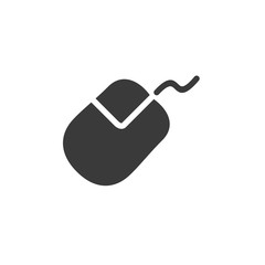 Fototapete - Mouse icon template color editable. Mouse symbol vector sign isolated on white background. Simple logo vector illustration for graphic and web design.