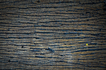 Old dark wood texture and background