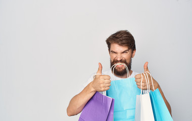 young man with thumbs up