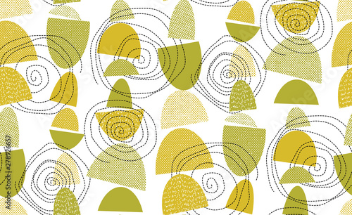 Midcentury 50s vibes geomet...