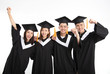 © Tom Wang - Group of graduating students standing together
