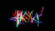 Lichtmikado - Spiel mit Licht Farben und Bewegung