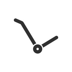 Fototapete - Handcart icon template color editable. Wheelbarrow symbol vector sign isolated on white background. Simple logo vector illustration for graphic and web design.