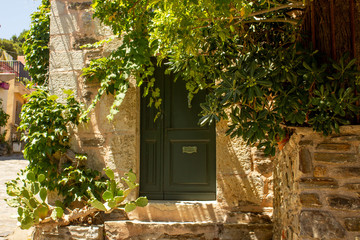 door in old house