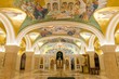 Interior of Saint Sava church in Belgrade, Serbia.