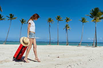 girl on the beach