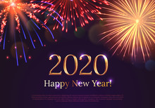 Congratulation Happy New Year 2020 Free Stock Photo - Public Domain ...