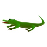 Fototapeta Dinusie - Alligatoricon. Cartoon of alligatorvector icon for web design isolated on white background