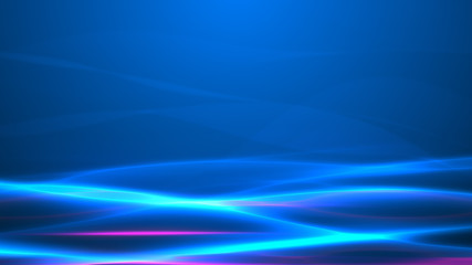 Wall Mural - Abstract Waves background.blue waves background
