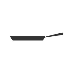 Aufkleber - Cooking pan icon template color editable. Kitchen tools symbol vector sign isolated on white background. Simple logo vector illustration for graphic and web design.