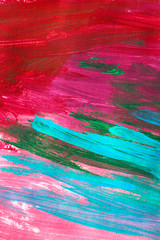 Poster - Abstract colorful painting