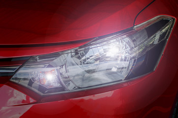 headlight lamp front