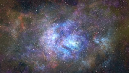 Wall Mural - 4k awesome deep space immersion