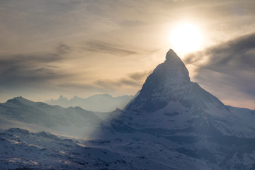 Scenic view of Matterhorn, Switzerland