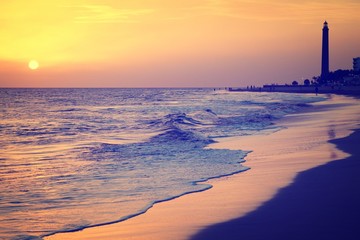 Poster - Gran Canaria sunset