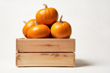 Pumpkins In A Box Free Stock Photo - Public Domain Pictures