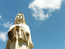 Statua Della Vergine Maria In Pietra - Holy Mary