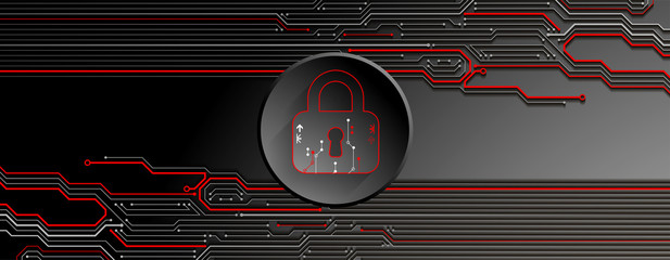 Secure digital space. Virtual confidential, programming protection.