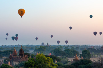 Wall Mural - Bagan is an ancient city and a UNESCO World Heritage Site located in the Mandalay Region of Myanmar.