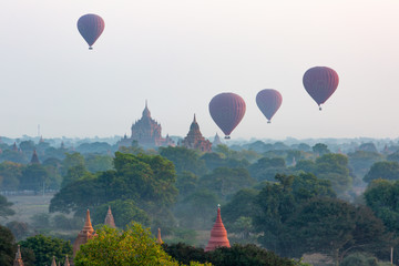 Wall Mural - Bagan is an ancient city and a UNESCO World Heritage Site located in the Mandalay Region of Myanmar.