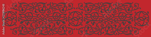 Fotomural Celtic pattern ornament decoration design element.