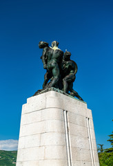 Poster - War memorial in Trieste, Italy