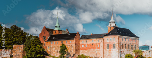 Fotomural Akerhus festning widok z promu