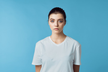 Canvas Print - portrait of a young woman