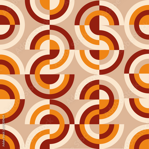 Round and square shapes vin...