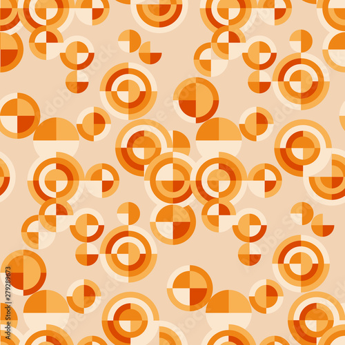 Modern loose chaotic geometry seamless pattern