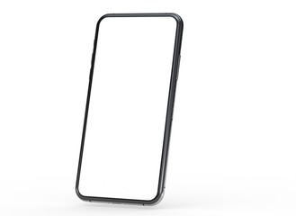 Poster - smartphone digital isolated 3d background