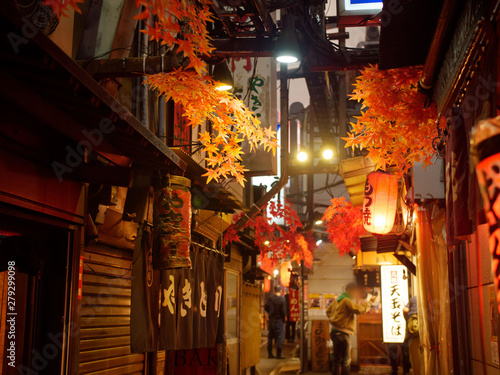 新宿の飲み屋街「思い出横丁」