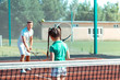 © Viacheslav Yakobchuk - Daughter feeling involved in playing tennis with father