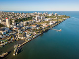 Fototapeta  - Aerial view of Maputo, capital city of Mozambique, Africa