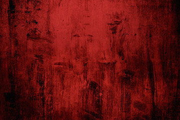 Fototapeta red grungy wall background or texture