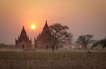 Wall Mural - Ancient temple in Bagan, Myanmar