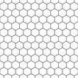 hexagon seamless pattern background
