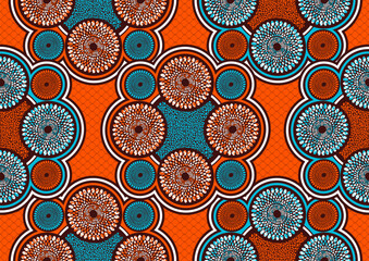 Wall Mural - african fashion seamless pattern, vector illustration file. 