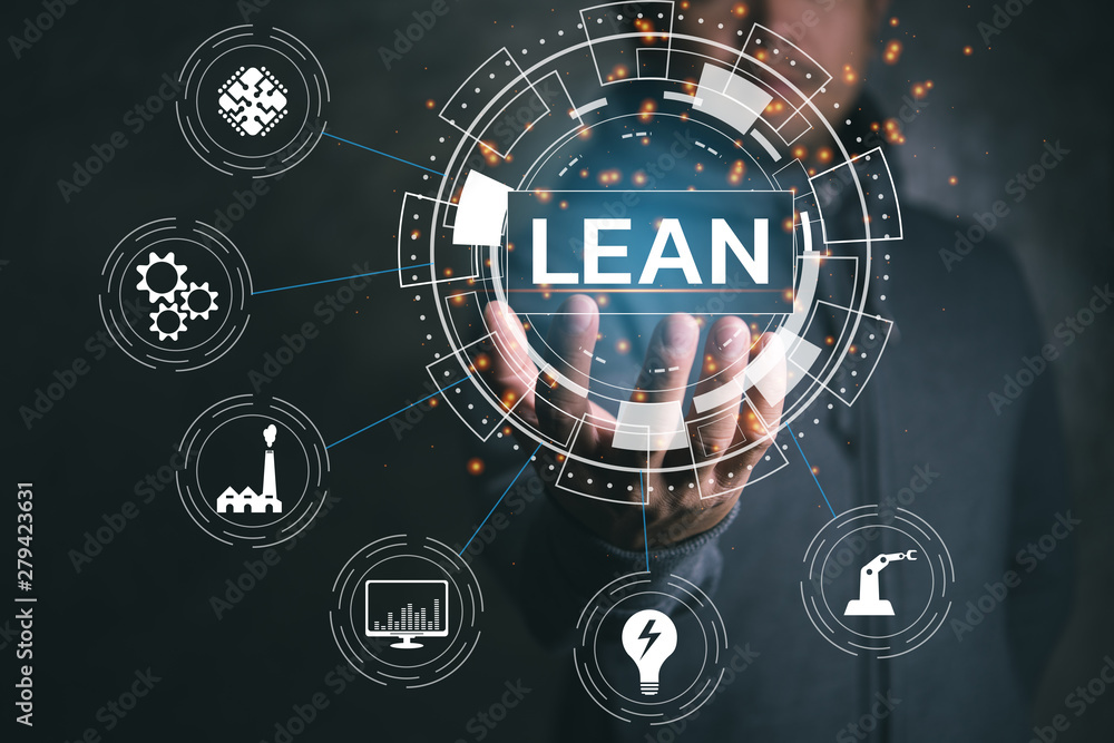 Lean manufacturing. Quality and standardization. Business process ...