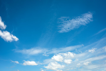 Blue sky background with clouds.high resolution.nature background