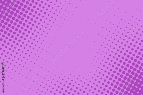 Comic book background. Halftone pattern in retro pop art style Poster Mural XXL