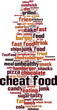 © laufer - Cheat food word cloud